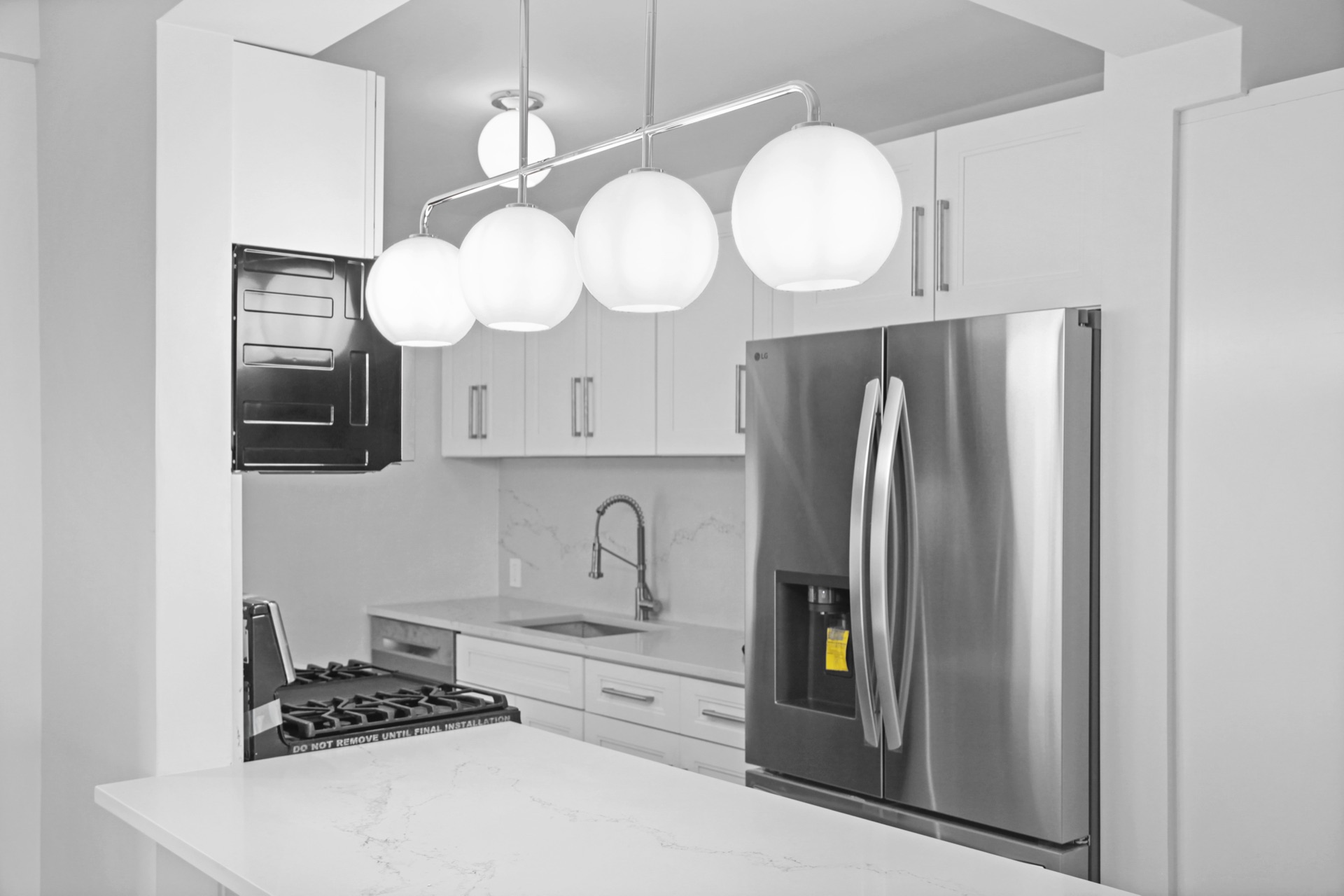 Kitchen at 25 Sutton Place South