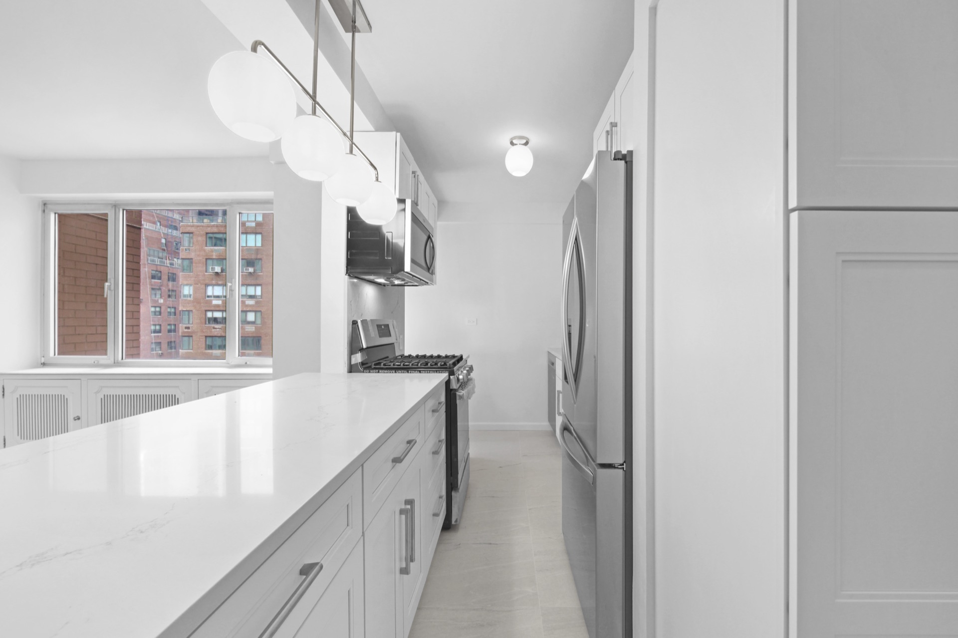 Kitchen at 25 Sutton Place South
